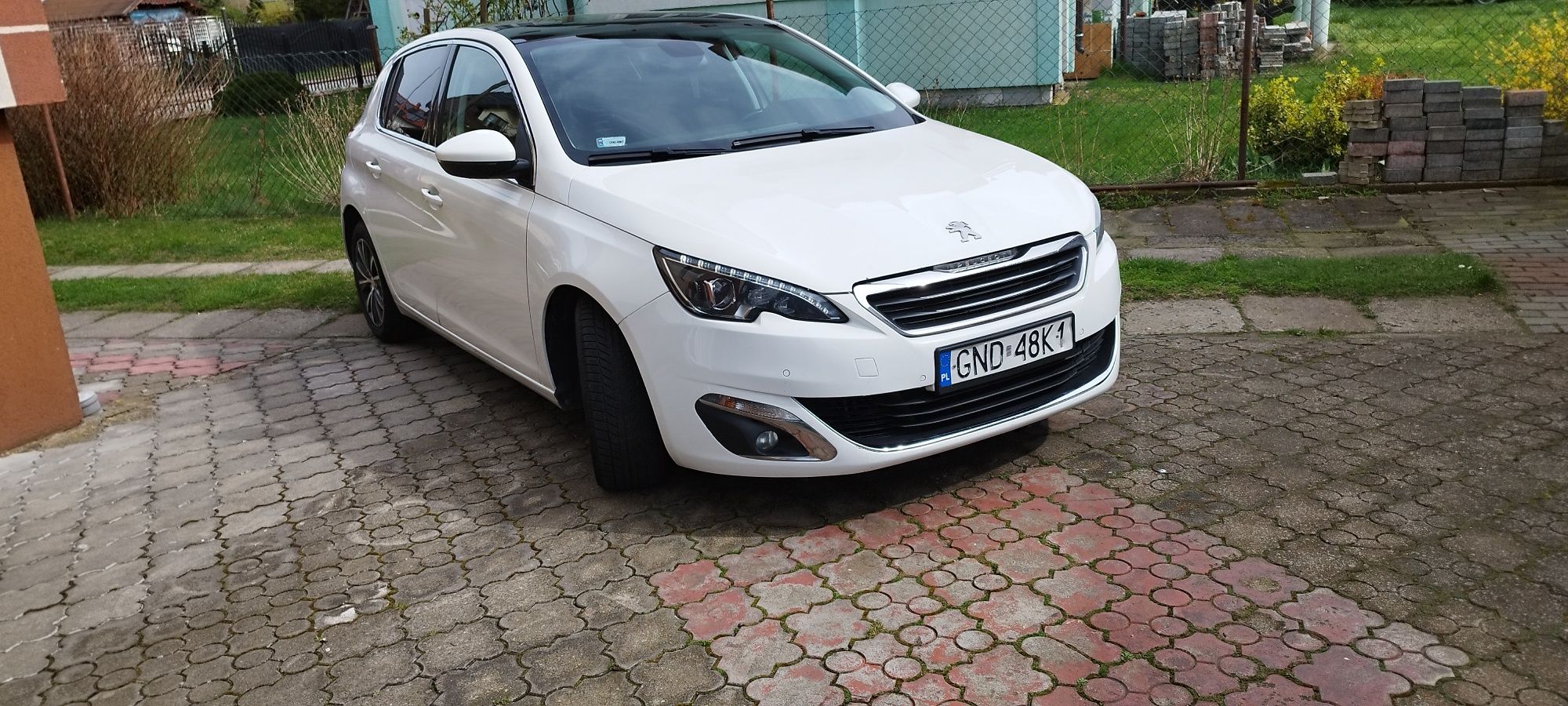 Peugeot 308 panorama dach