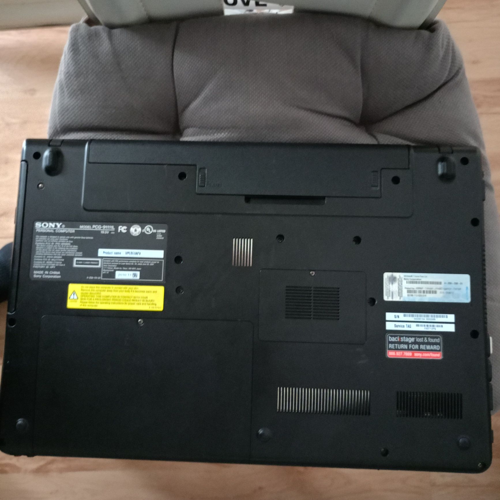 Laptop Sony Vaio PCG-91111L