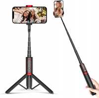 Bluetooth selfie stick aluminiowy statyw do telefonu komórkowego 3 w 1