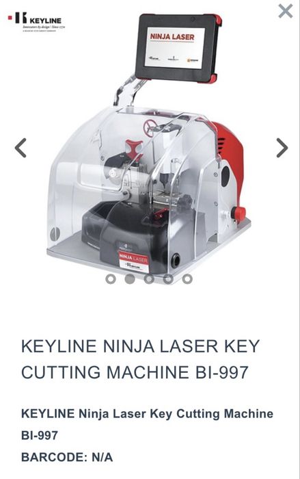 Profesjonalna maszyna do dorabiania kluczy KEYLINE NINJA LASER BI-997