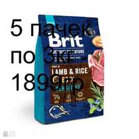Супер Цена!!Brit Premium Sensitive Lamb & Rice с ягненком и рисом 15кг