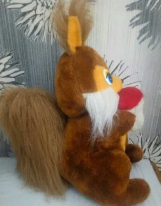 нова іграшка білка белочка білочка