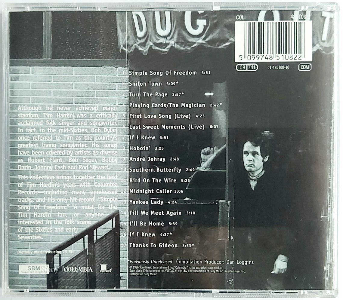 Tim Hardin The Collection Simple Song Of Freedom 1996r