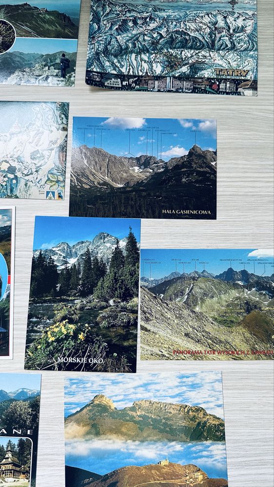 Zakopane i Tatry - Kartki pocztowe
