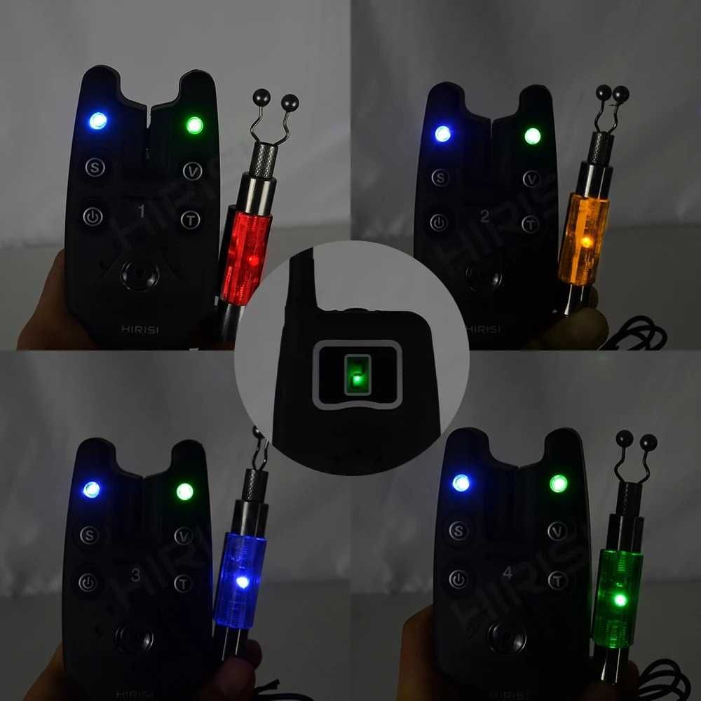 ХІТ! Сигналізатори  Hirisi B1203S з пейджером та свінгерами 4+1