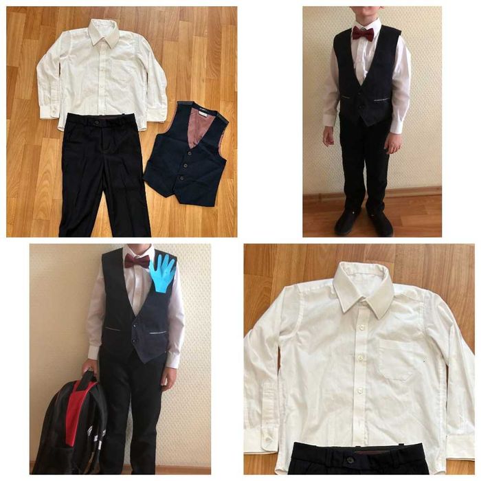 Школьная форма  для первоклассника 6-7-8 116-122 Zara