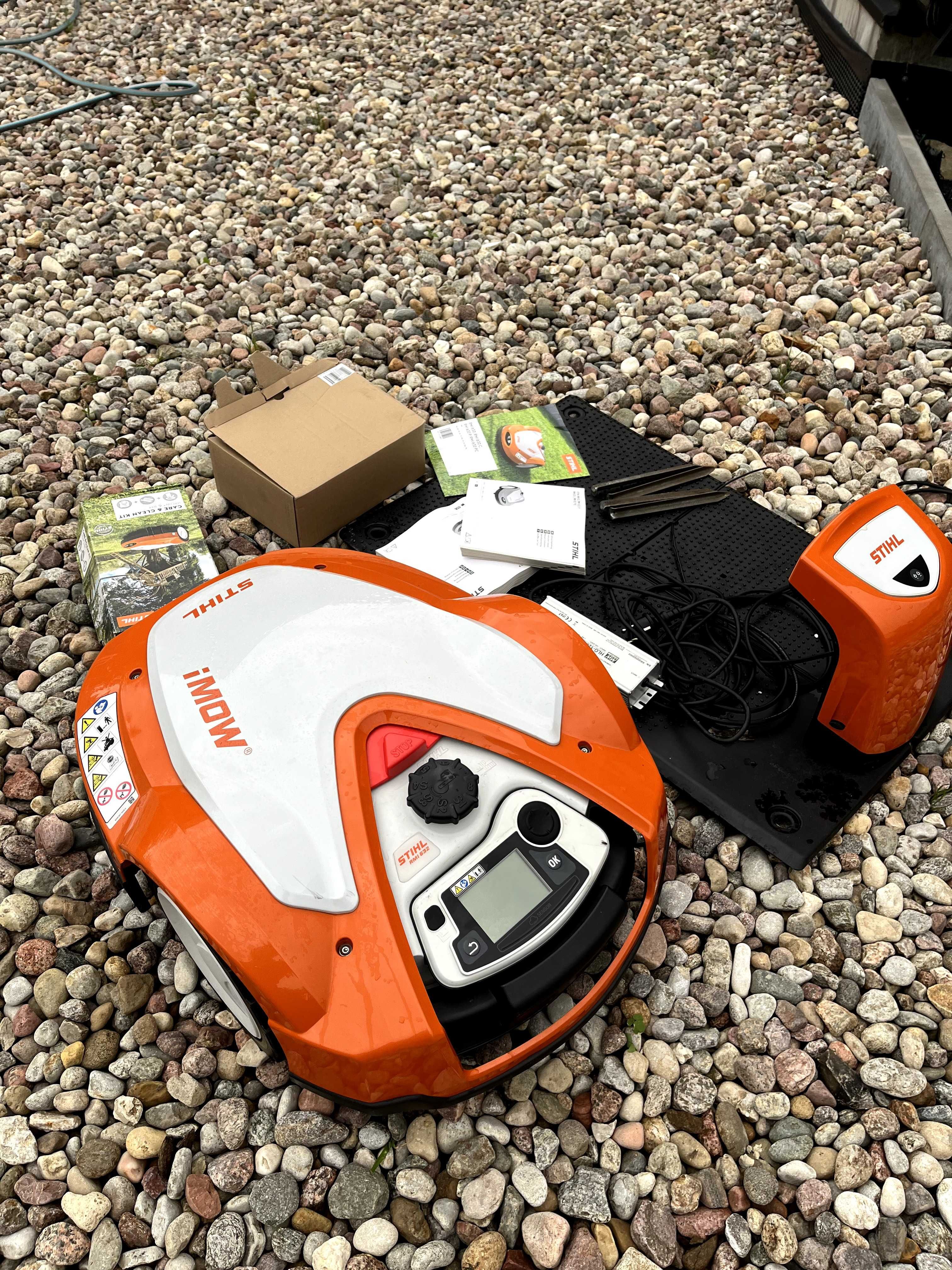 Robot koszący STIHL iMOW RMI 632 + stacja + zasilanie + gratisy stihl