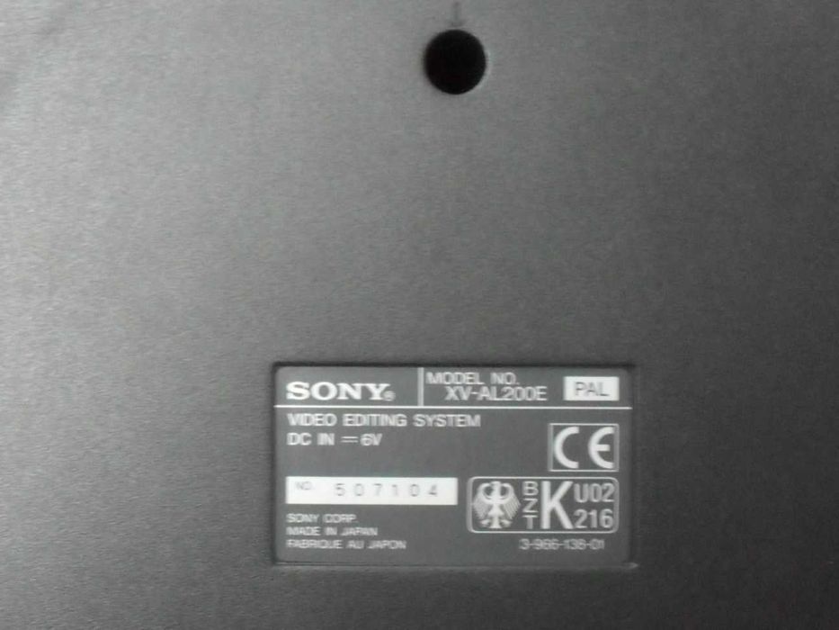 Mesa de mistura de edição da Sony , mod XV-AL200E, funcional