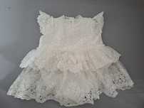 Sukienka na chrzest Milulove Arleta 2 rozmiar 68