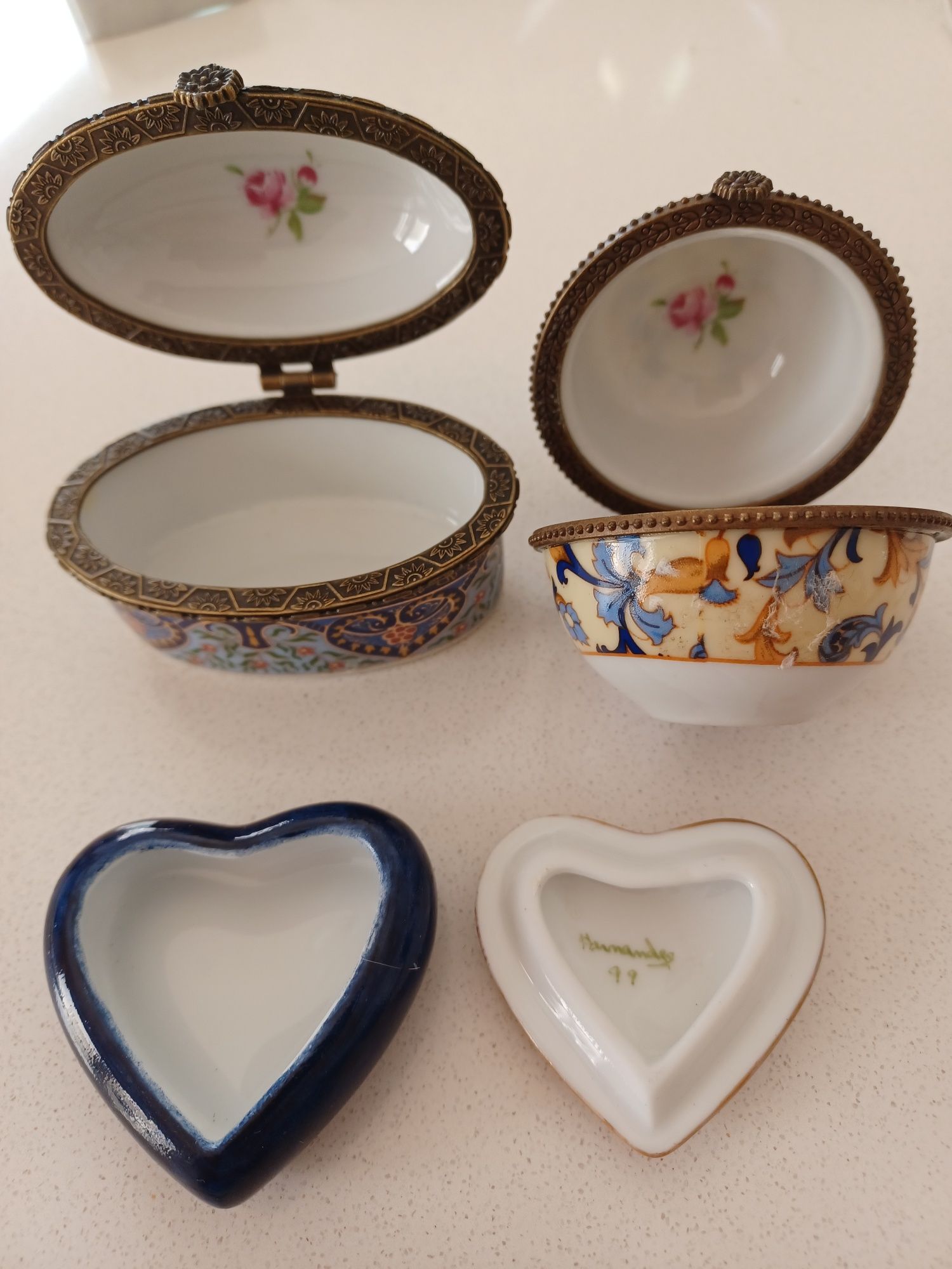 Caixas em Porcelana Nav Collection