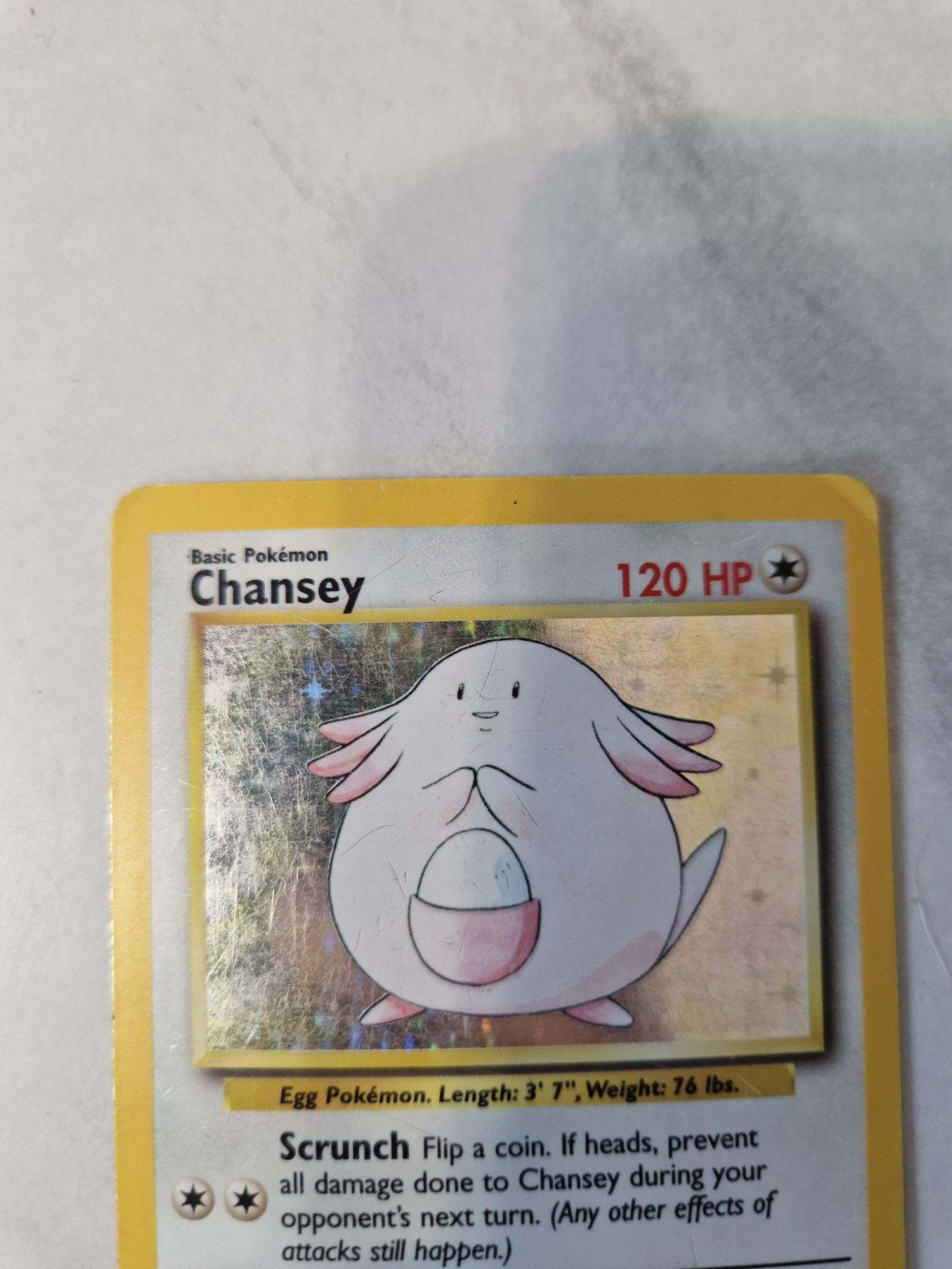 Chansey 3/102 - Base Set - Pokemon TCG - karta