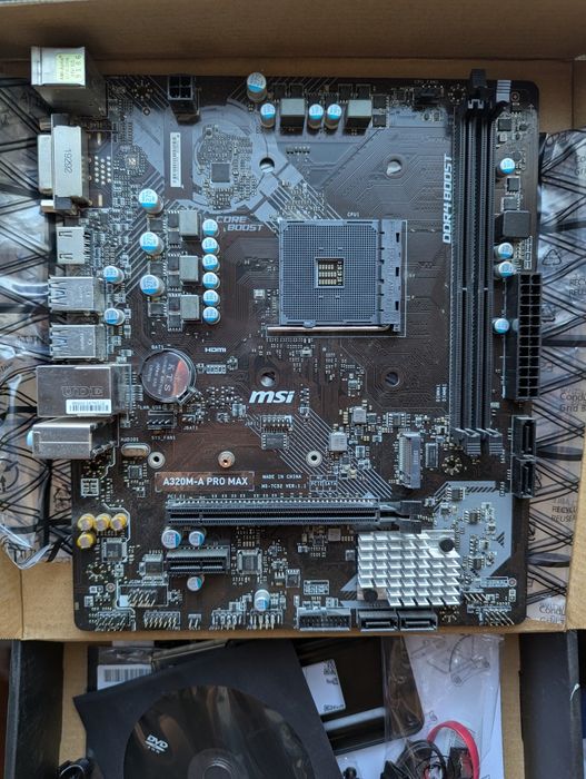 Материнська плата MSI A320M-A Pro MAX AM4 (Ryzen)