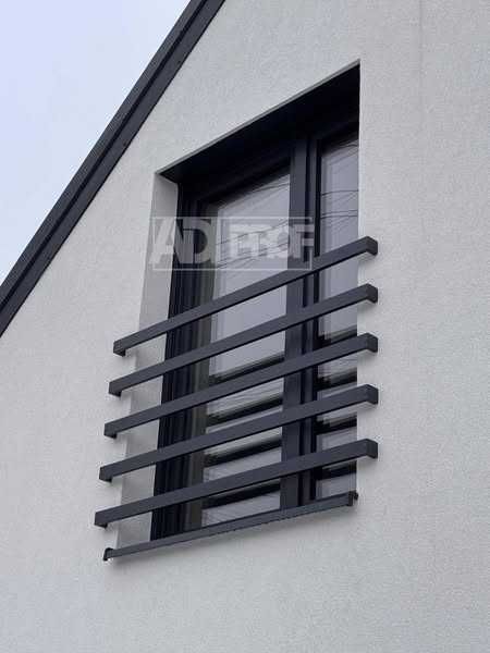 Balkon francuski aluminiowy balustrada francuska aluminium