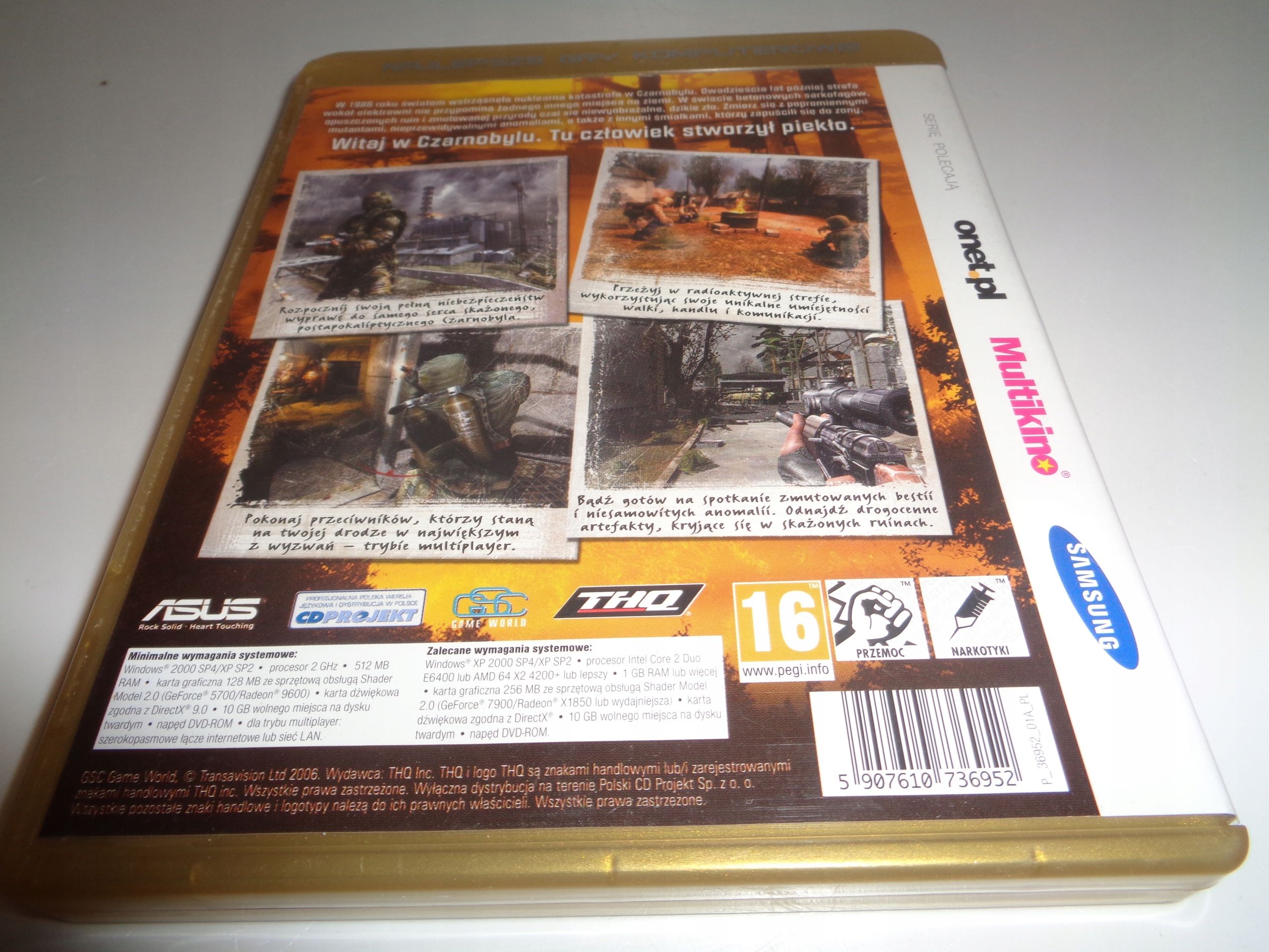 S.T.A.L.K.E.R.: Cień Czarnobyla PC DVD-ROM *