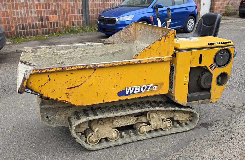 Budowlane wozidło gąsienicowe Kubota Kc70 / Yamaguchi WB 07