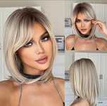 Peruka Bob ombre
