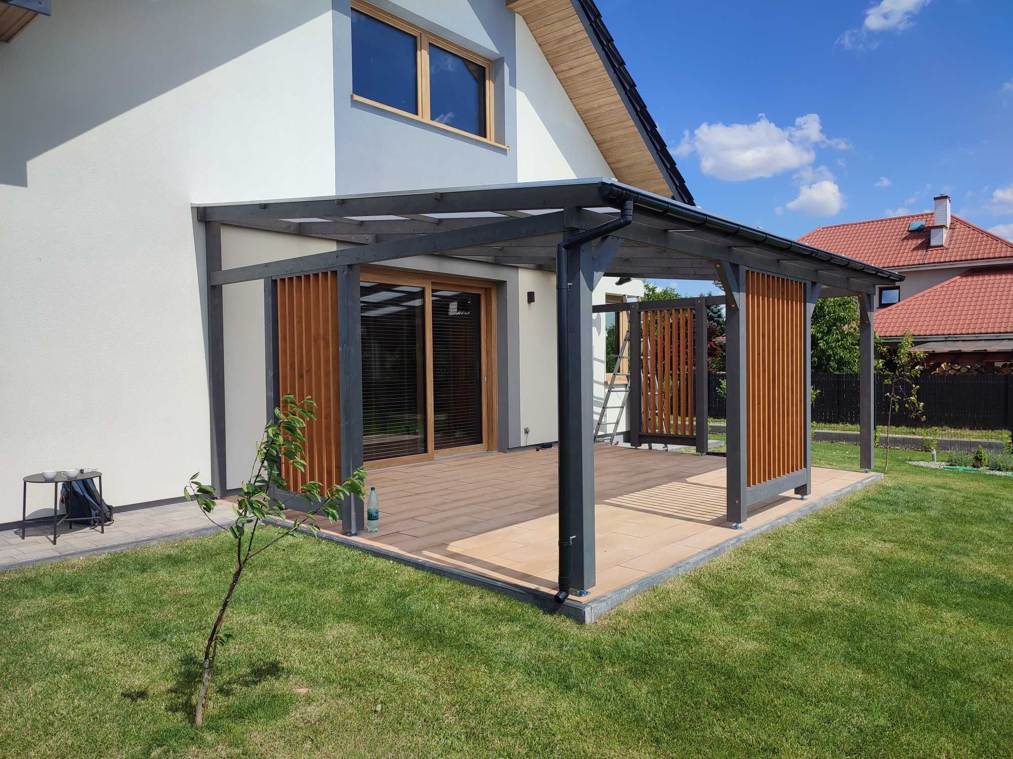 zadaszenie pergola wiata poliwęglan TANIO taras weranda