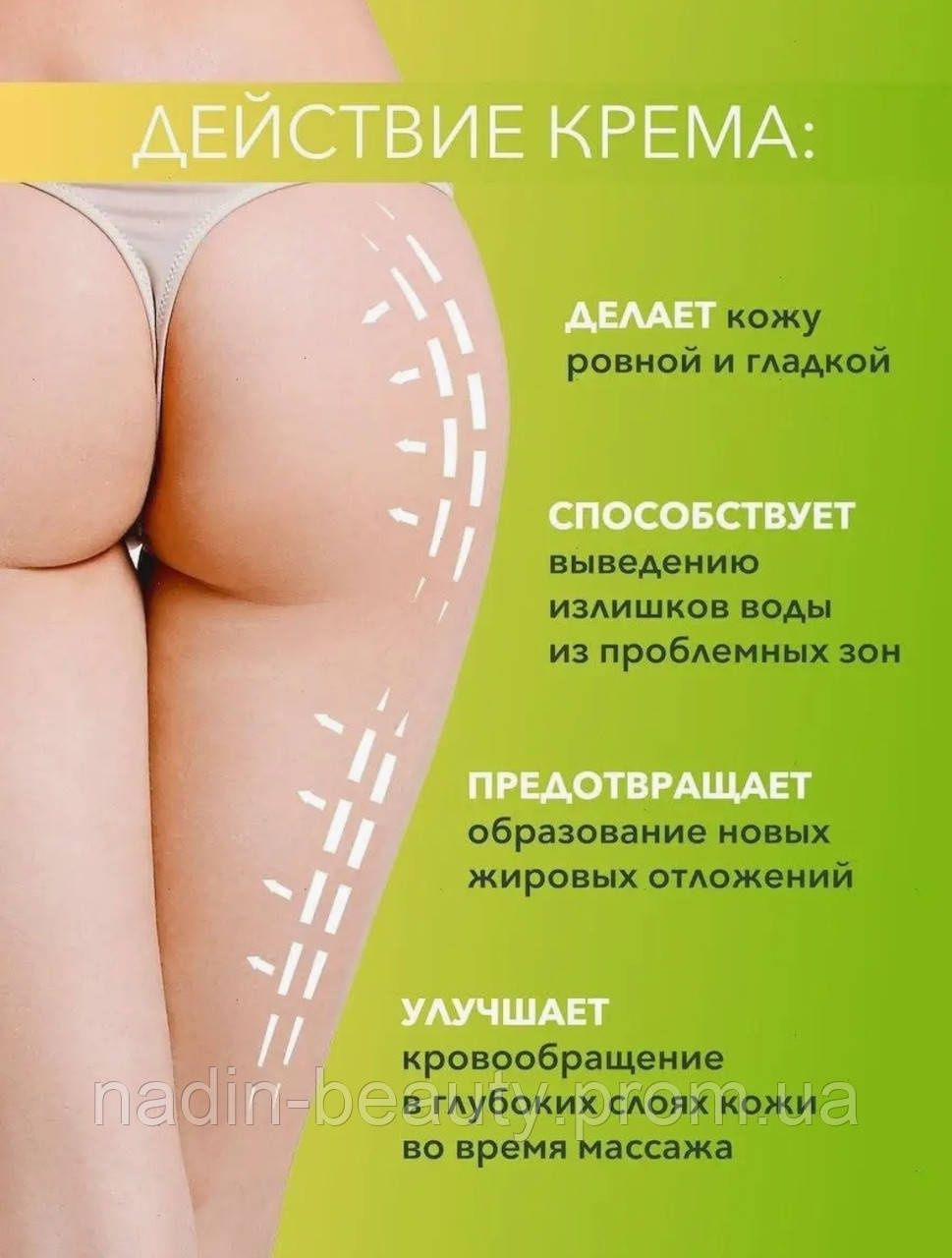 Крем антицелюлітний масажний "Баня Сауна Масаж" Вітекс