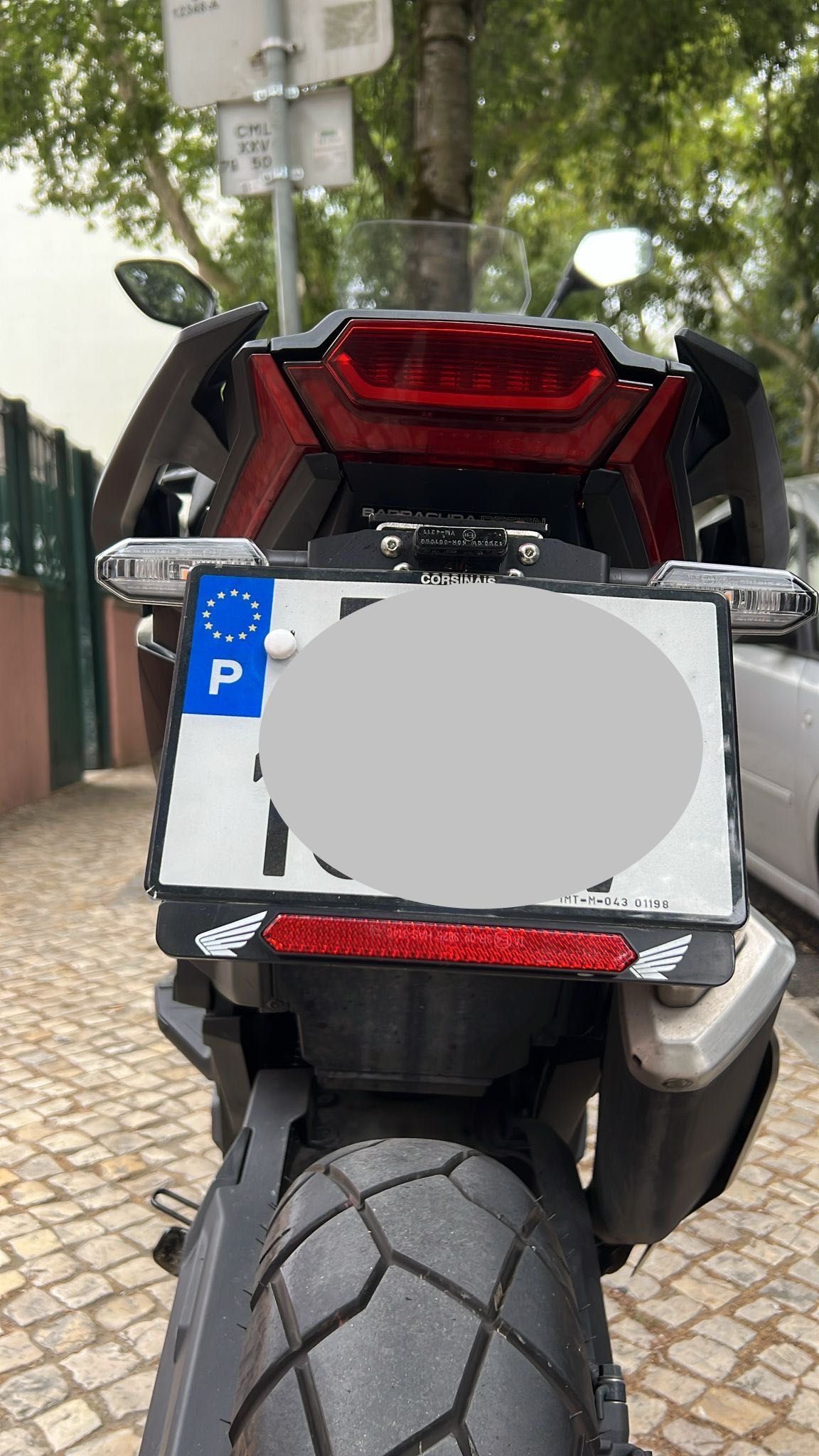 Suporte matrícula Honda X ADV 750, 2023