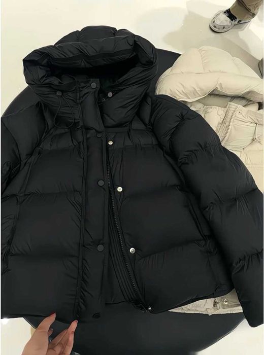 Супер ціна!!! Куртка пуховик жіноча чорна, осінь зима