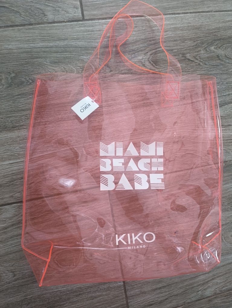 Transparentna torebka Kiko Milano