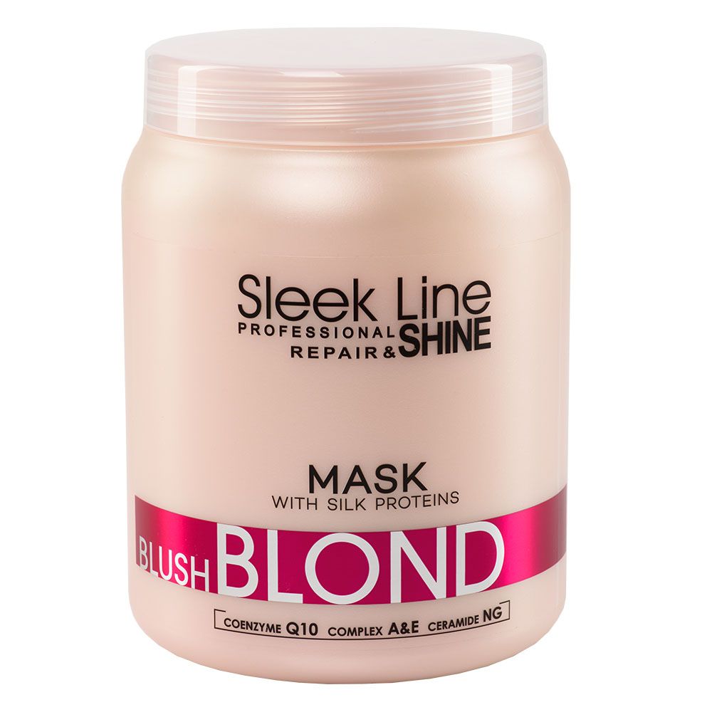 Stapiz Sleek  maska do włosów blond z jedwabiem 1000ml