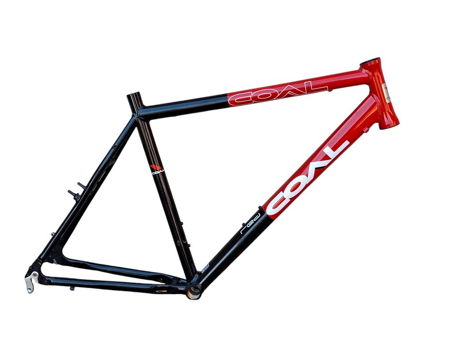 Nowa Rama Rowerowa Corratec Coal Red MTB 55cm + Hak V-Brake Disc 26"