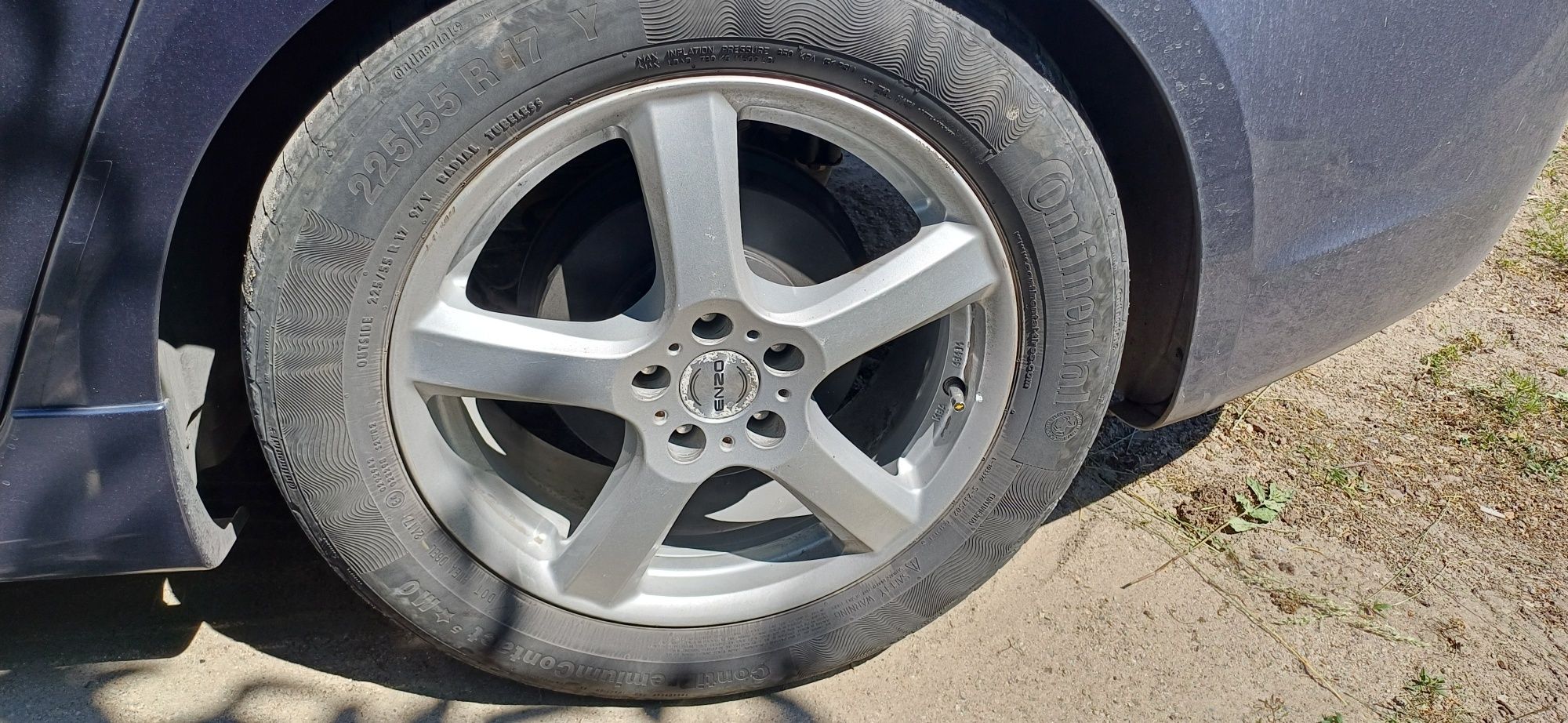 Диски з гумою  R17 5x105