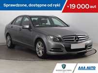 Mercedes-Benz Klasa C C 180, Skóra, Klimatronic, Tempomat, Parktronic,