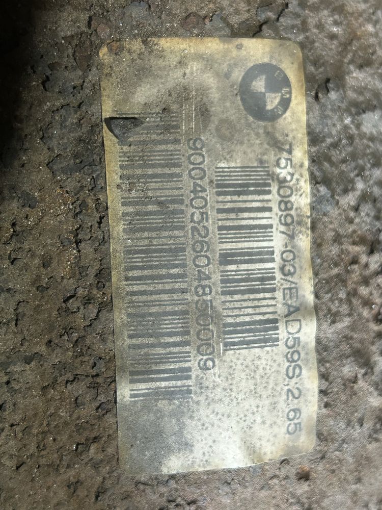 Dyfer Dyferencjal Most Tylny Naped 530d 525d automat gwarancja 2,65