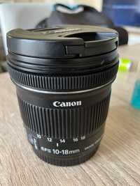 Lente canon 10-18mm Image Stabilizer