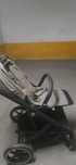 Conjunto Cybex balios S carrinho, ovo, isofix, adaptadores, capa chuva