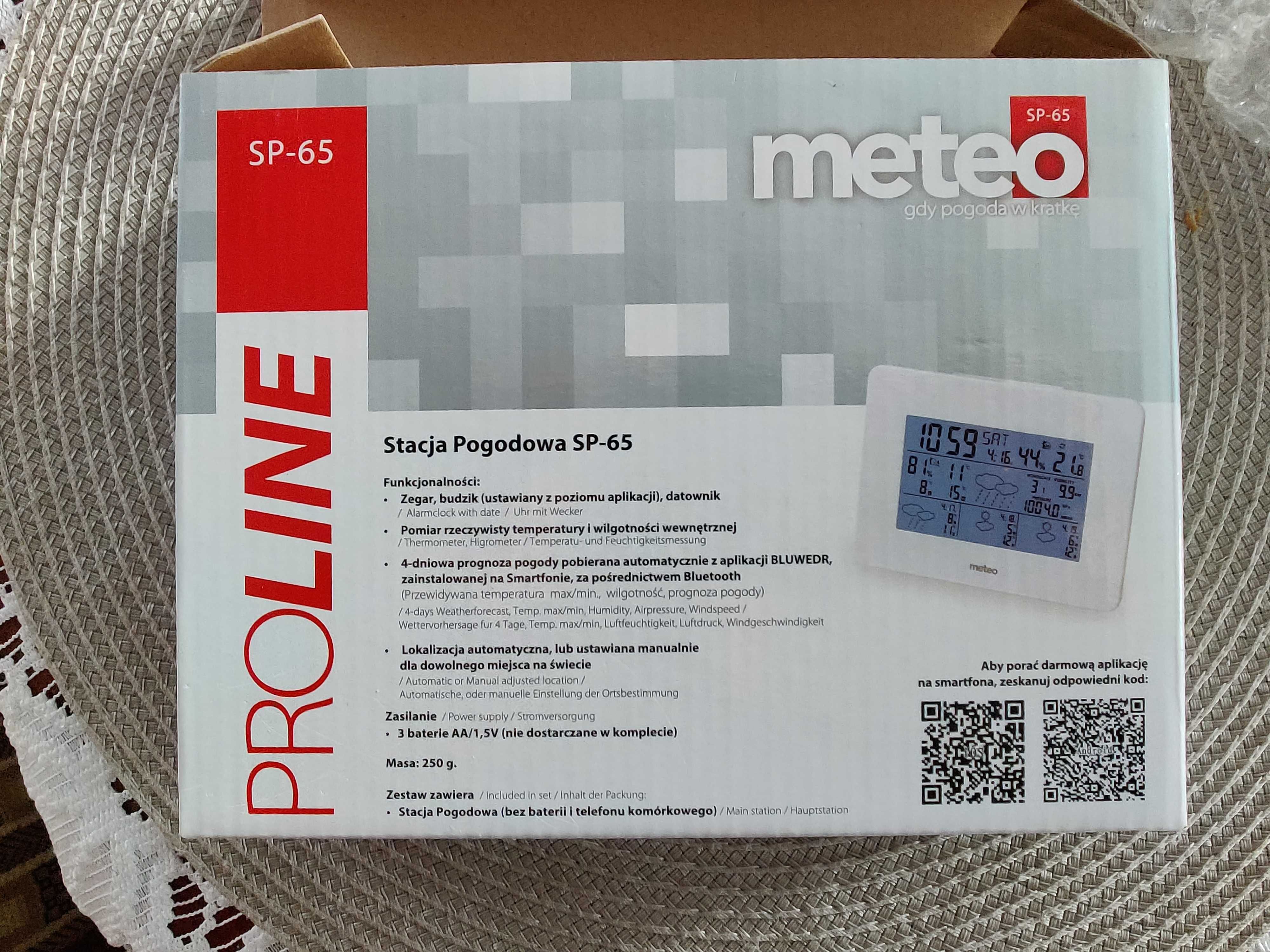 Stacja pogodowa Meteo SP-65