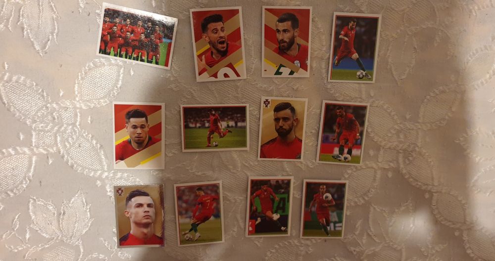 cromos seleção portuguesa futebol - Fome de vencer