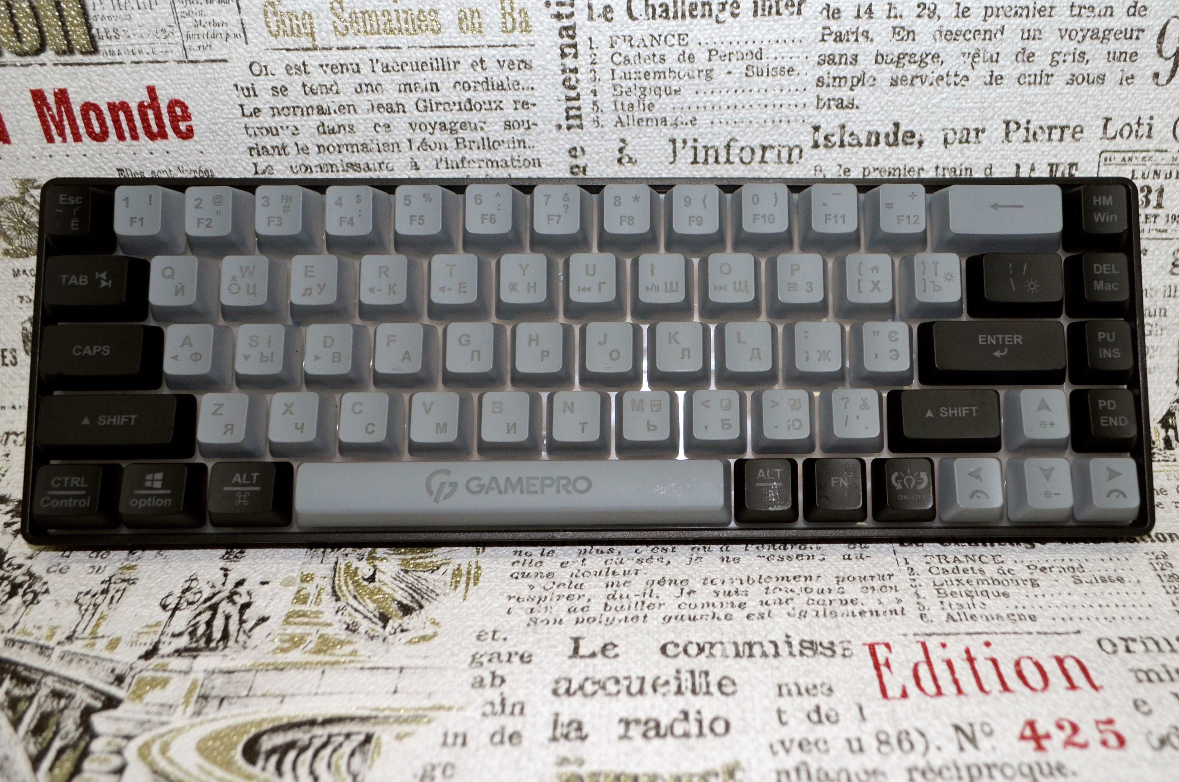 Ультракомпактная  клавиатура GamePro GK935W. Гарантия от магазина.