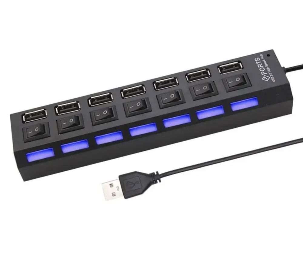 USB-хаб Gembird 7 портів USB 2.0