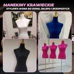 manekin krawiecki damski regulowany manekin do ekspozycji - Nowy!