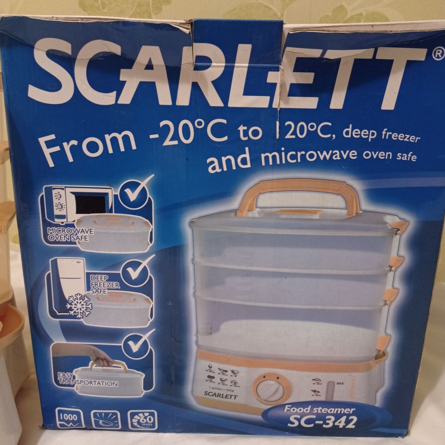 Пароварка Scarlett SC342
