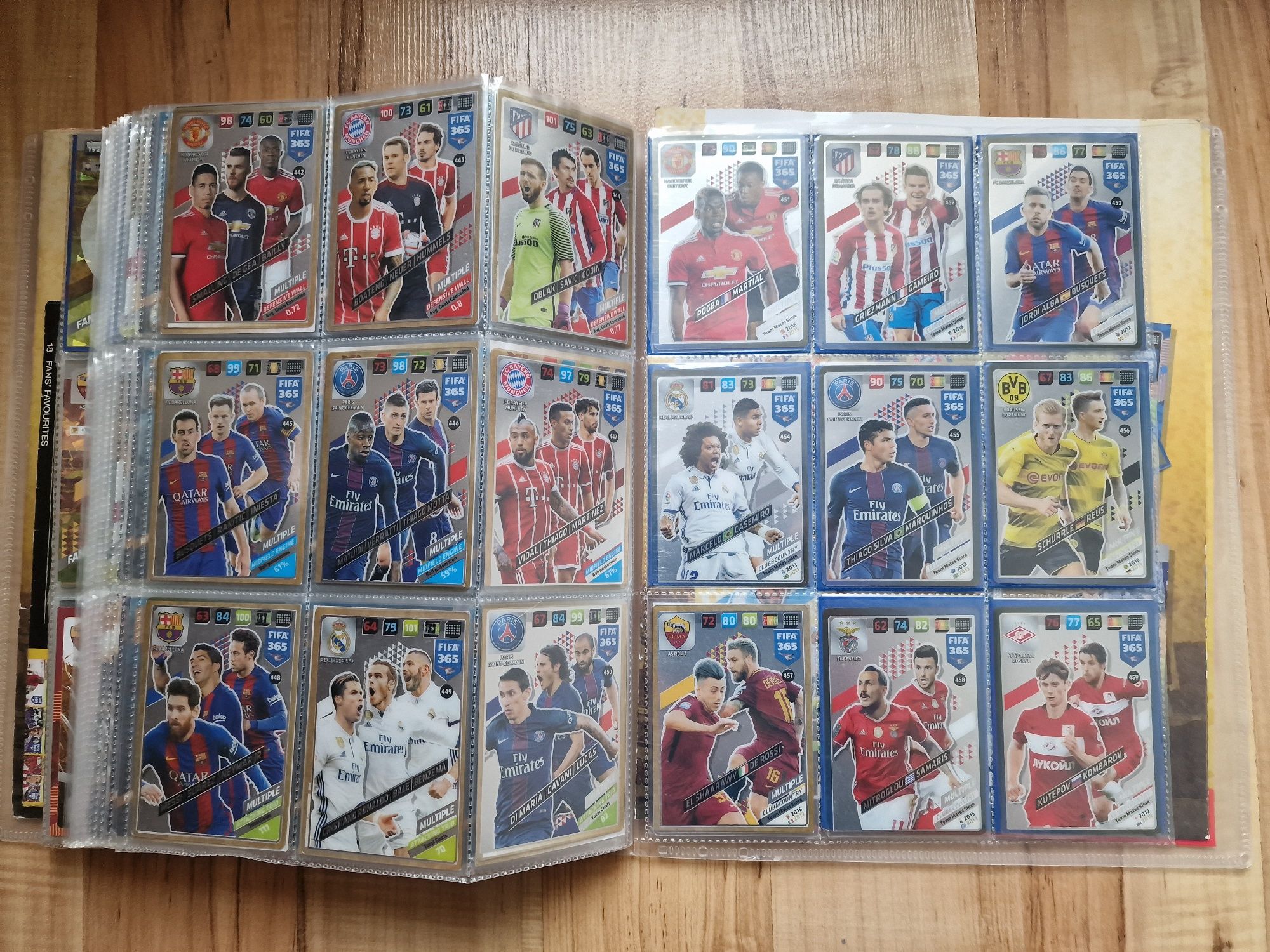 Panini Fifa 365 Adrenalyn XL - Cała Kolekcja PL