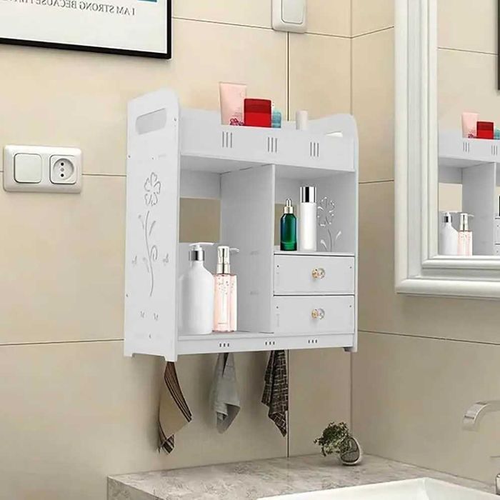 Шафа-органайзер для ванної кімнати, Органайзер-комод,Полиці для ванної