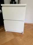 Stolik nocny ikea Malm biały