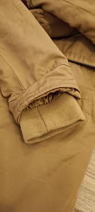 Kurtka zimowa parka camel bez Primark 38 40 mis
