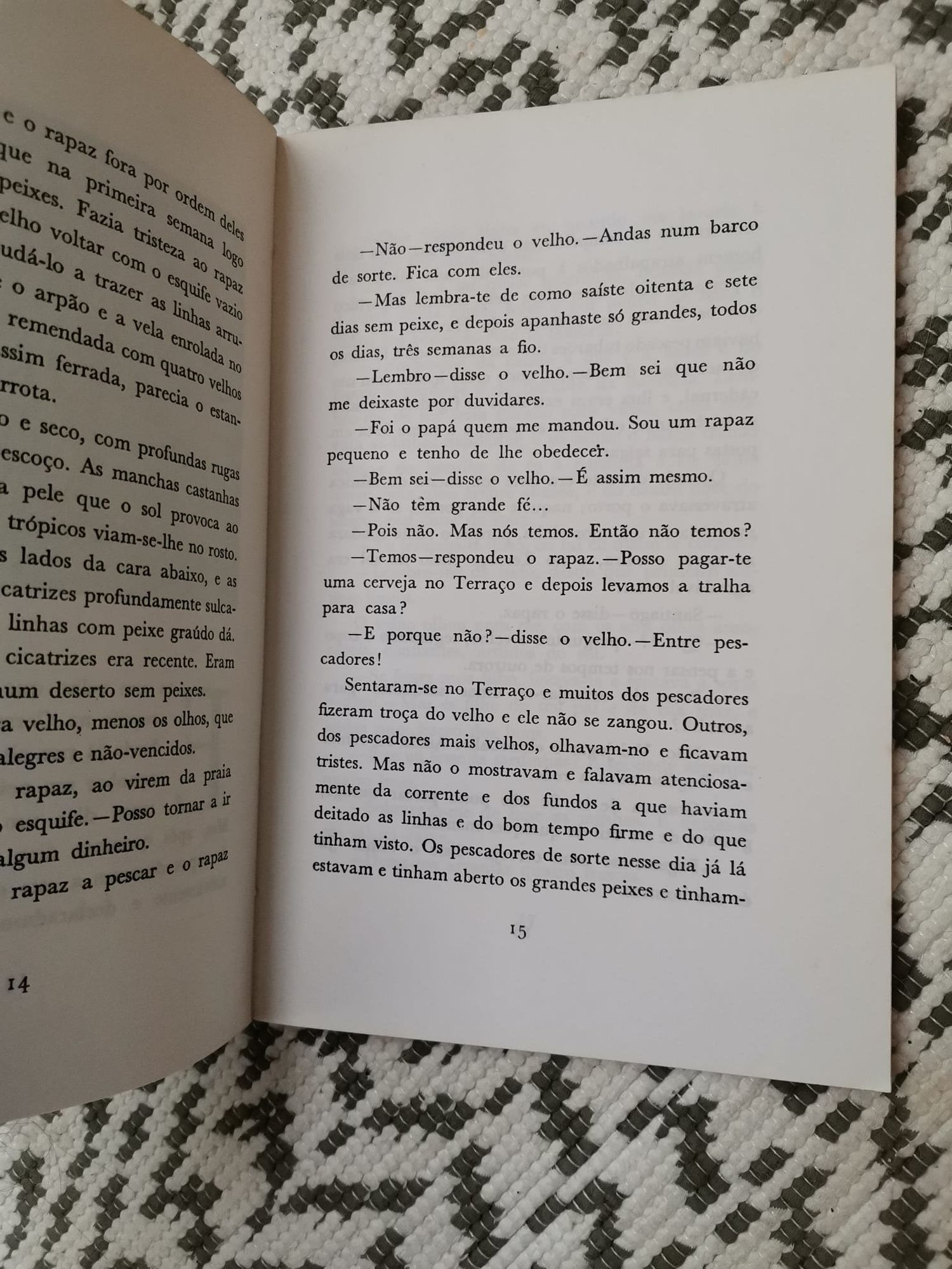 o Velho e o Mar, de Ernest Hemingway