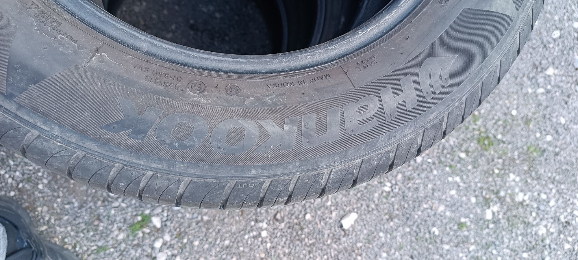 Komplet opon letnich 195/65/15 Hankook