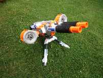Rzadki Ciężki Karabin Maszynowy Nerf N-Strike Elite Rhino-Fire