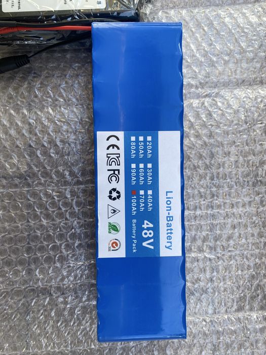Nowa Bateria akumulator 48V 13S3P z ładowarką ebike, hulajnoga