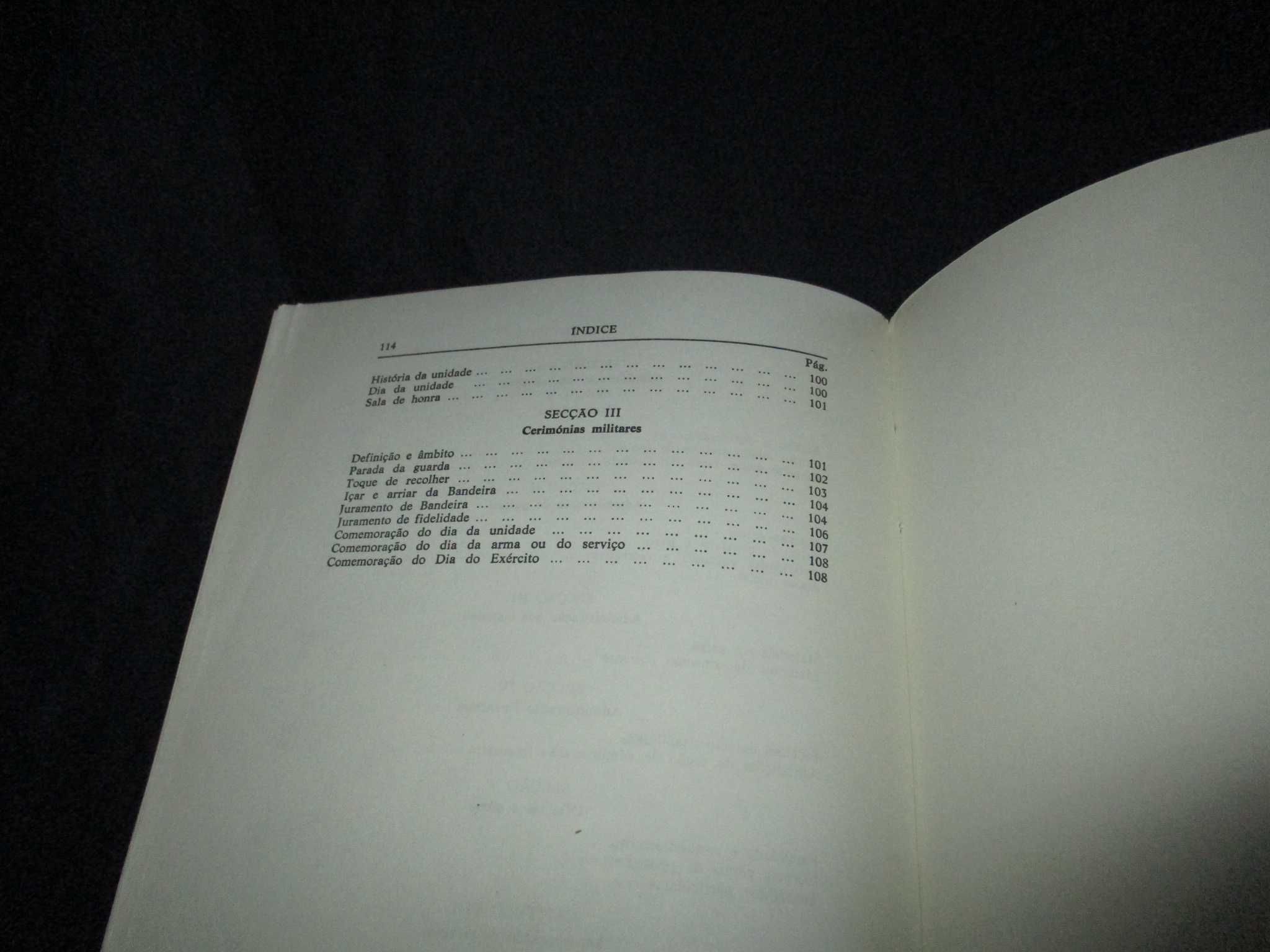 Livro Regulamento Geral do Serviço do Exército 1981