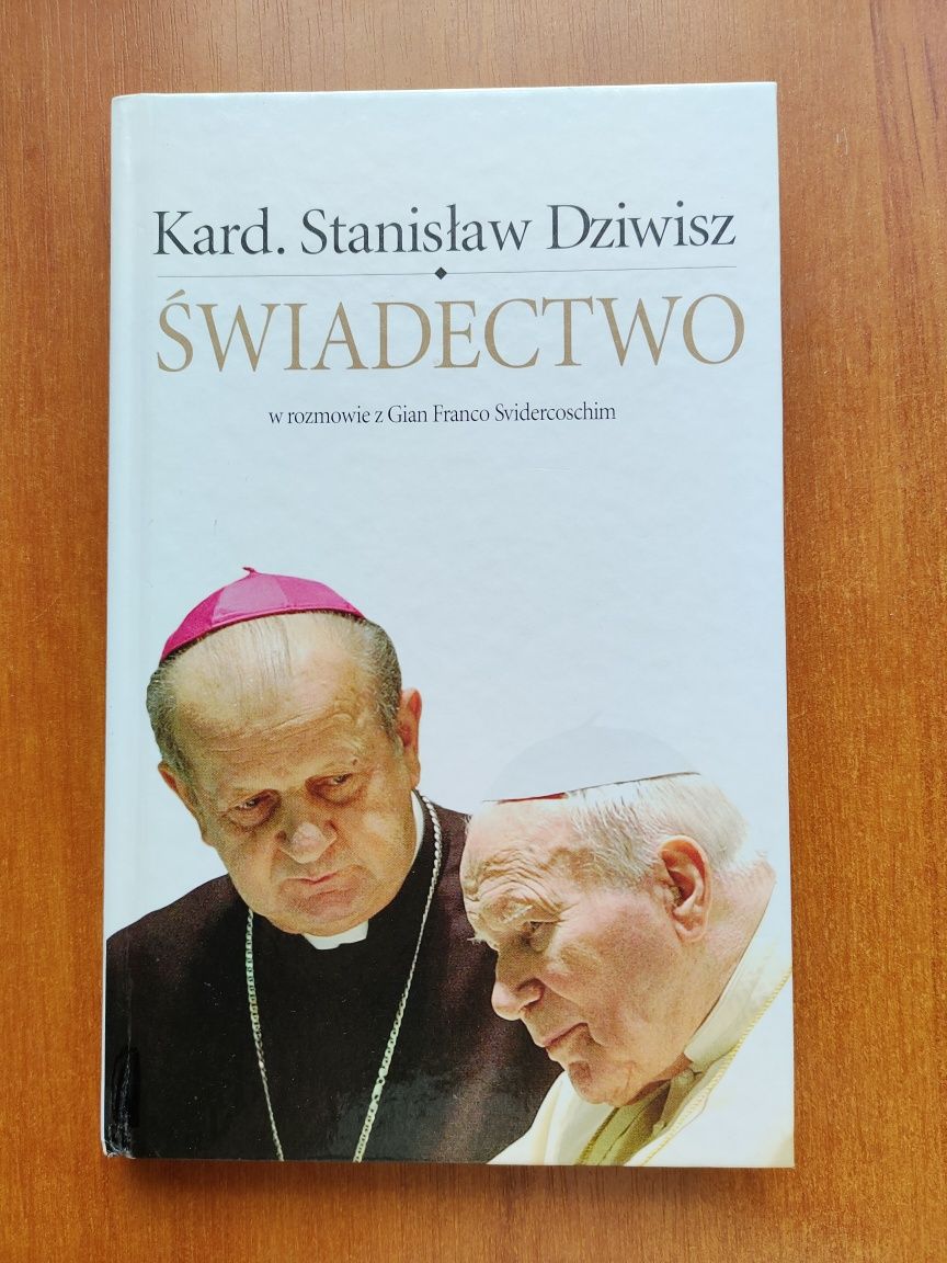 Książka Kard. Stanisław Dziwisz - Świadectwo