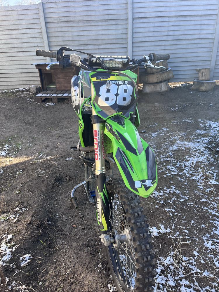 Kawasaki kx450f 2013 на докуменках