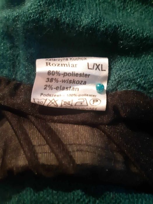 Zielona spódnica